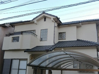 奈良県生駒郡安堵町　S様邸　屋根・外壁塗装工事