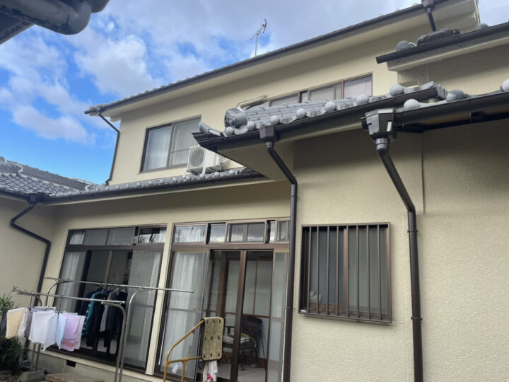 奈良県天理市　S様　雨漏り・外壁塗装工事　　