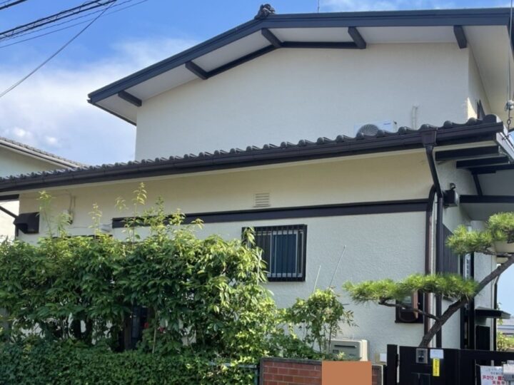 奈良県大和郡山市　K様邸　屋根・外壁塗装工事