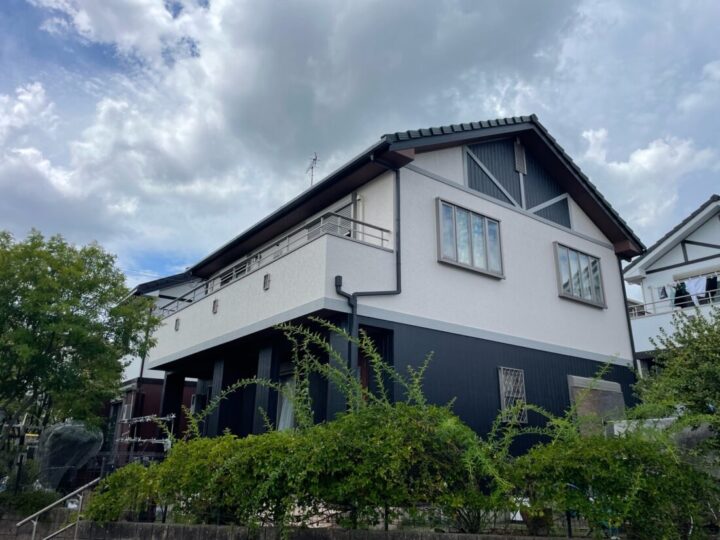 奈良県奈良市押熊町M様邸　外壁・屋根塗装工事
