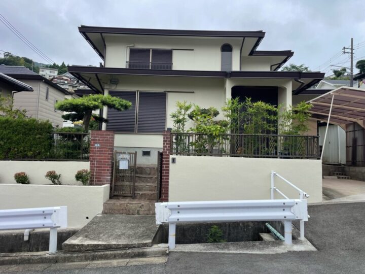 奈良県生駒市軽井沢町 I様邸 外壁塗装・波板ポリカ張替え工事