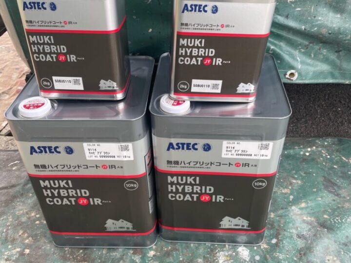 屋根　中上塗り塗料