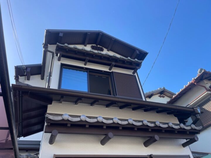 奈良県大和郡山市今国府町　M様邸　外壁塗装・屋根工事