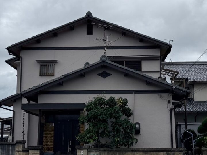 奈良県生駒郡斑鳩町M様邸　外壁塗装工事